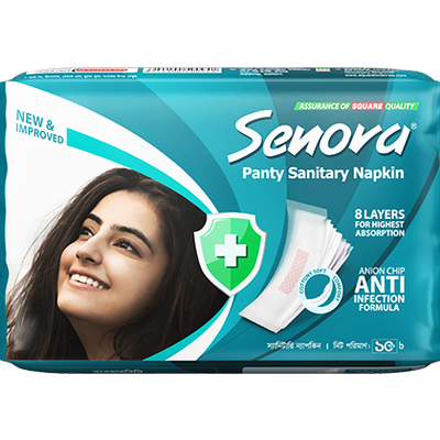 Senora Sanitary Napkin Regular Pack (Panty System)